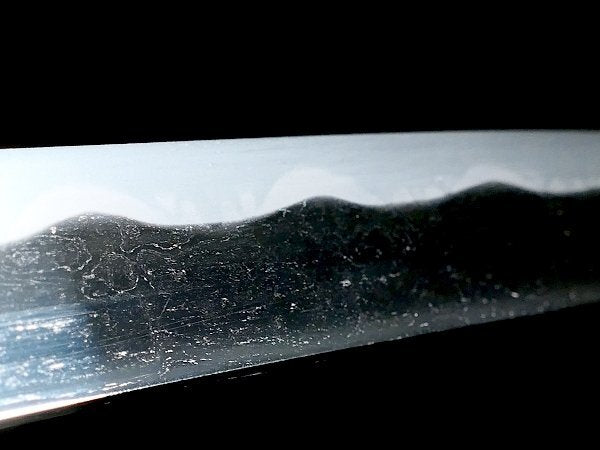 To Alexander, Japanese Antique Wakizashi Sword Shirasaya Mumei 18.07in from Japan