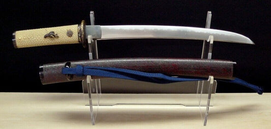 Japanese Sword Antique Wakizashi Koshirae 横山賀介藤原朝臣祐永 12 inch From Japan Katana