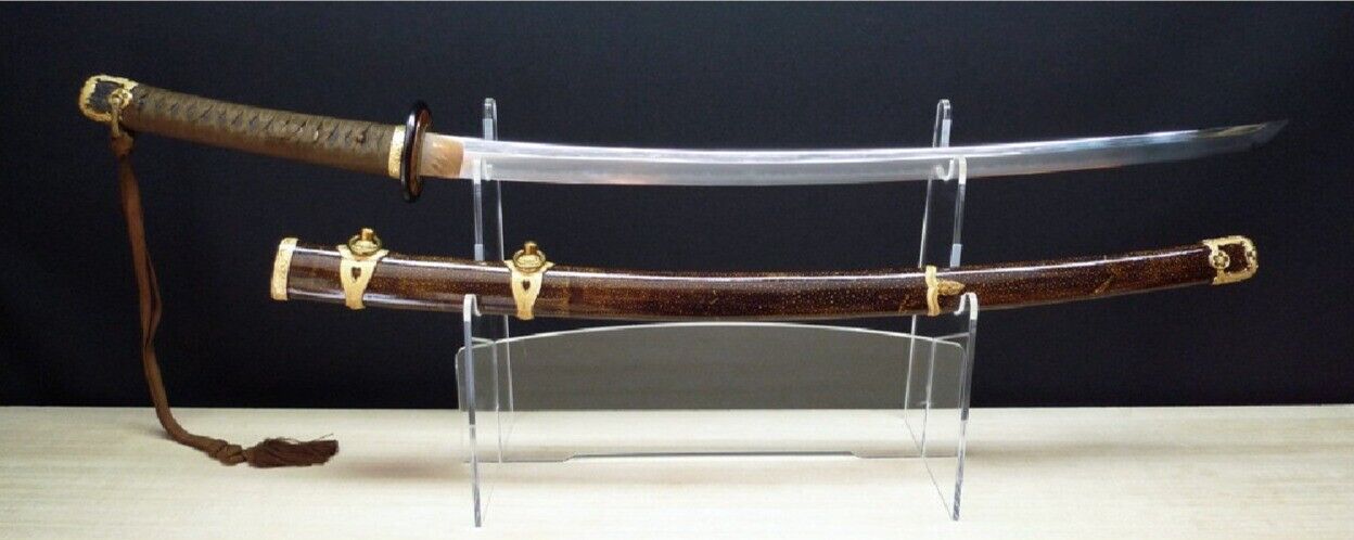 Japanese Sword Antique Wakizashi Koshirae 宗近 Nunechika 25.3 in From Japan Katana