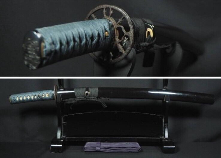 Japanese Sword Antique Wakizashi Shirasaya 無銘 Mumei 15.8 inch From Japan Katana