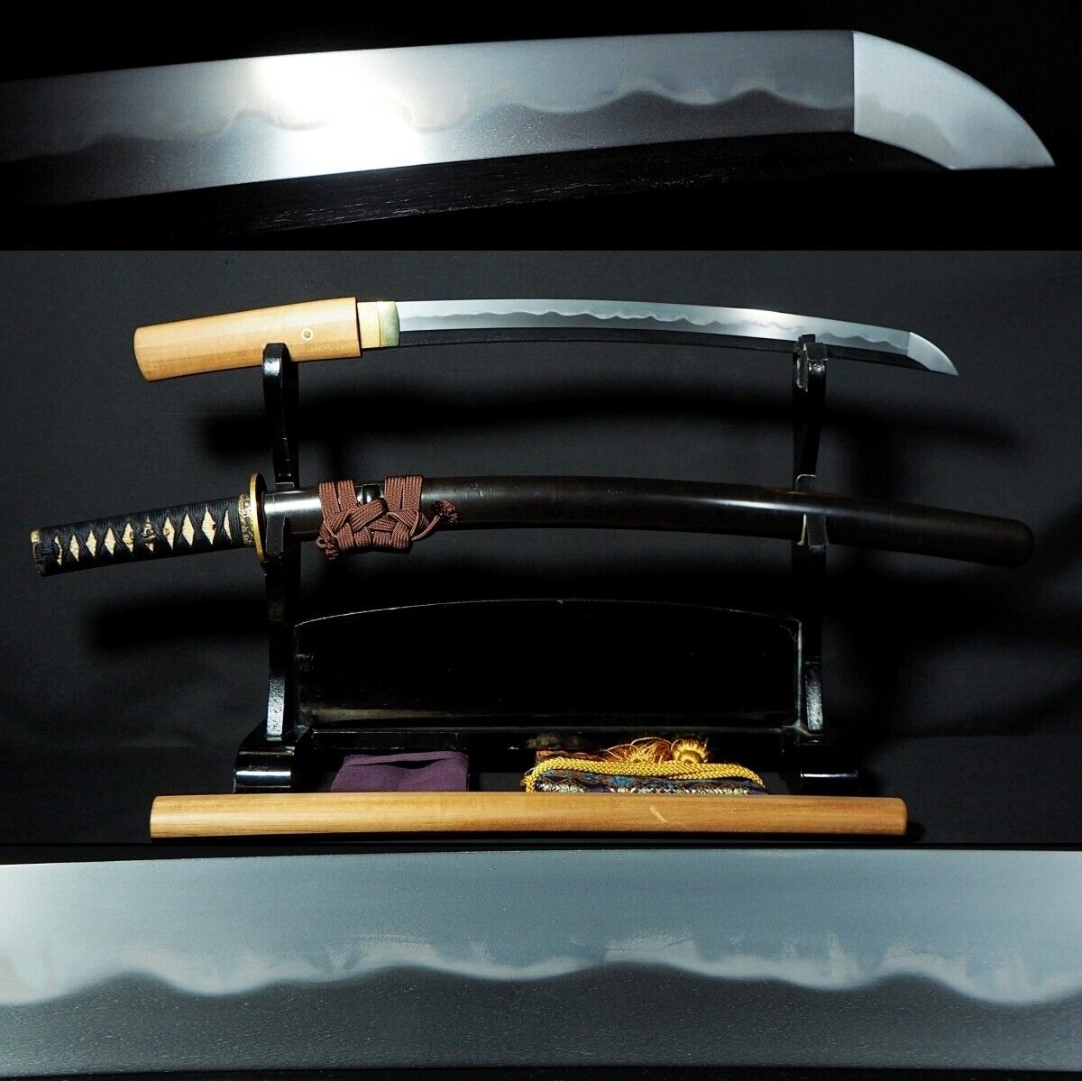 Japanese Sword Antique Wakizashi Shirasaya 祐定 Sukesada 16.2 in From Japan Katana