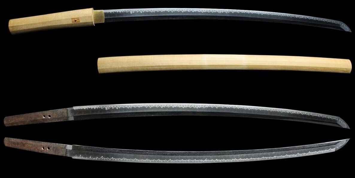 Japanese Sword Antique Tachi Shirasaya 無銘 Mumei 27.7 inch From Japan Katana