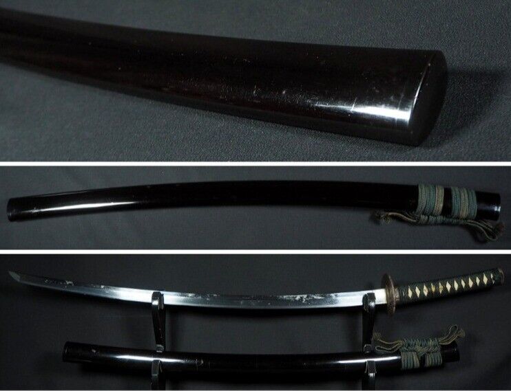 Japanese Sword Antique Wakizashi Koshirae 無銘 Mumei 26.3 inch From Japan Katana
