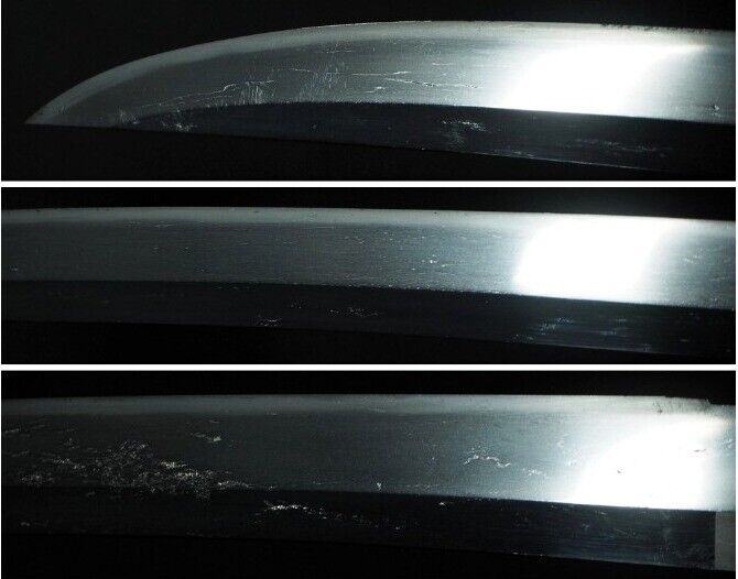 Japanese Sword Antique Wakizashi Koshirae 無銘 Mumei 17.7 inch From Japan Katana