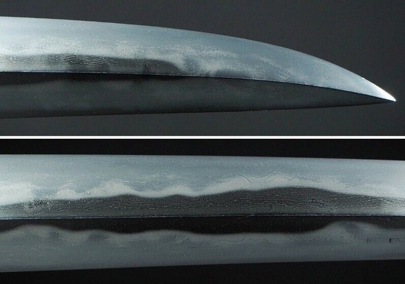 Japanese Sword Antique Tanto Shirasaya 藤原信高 Nobutaka 7.9 inch From Japan Katana