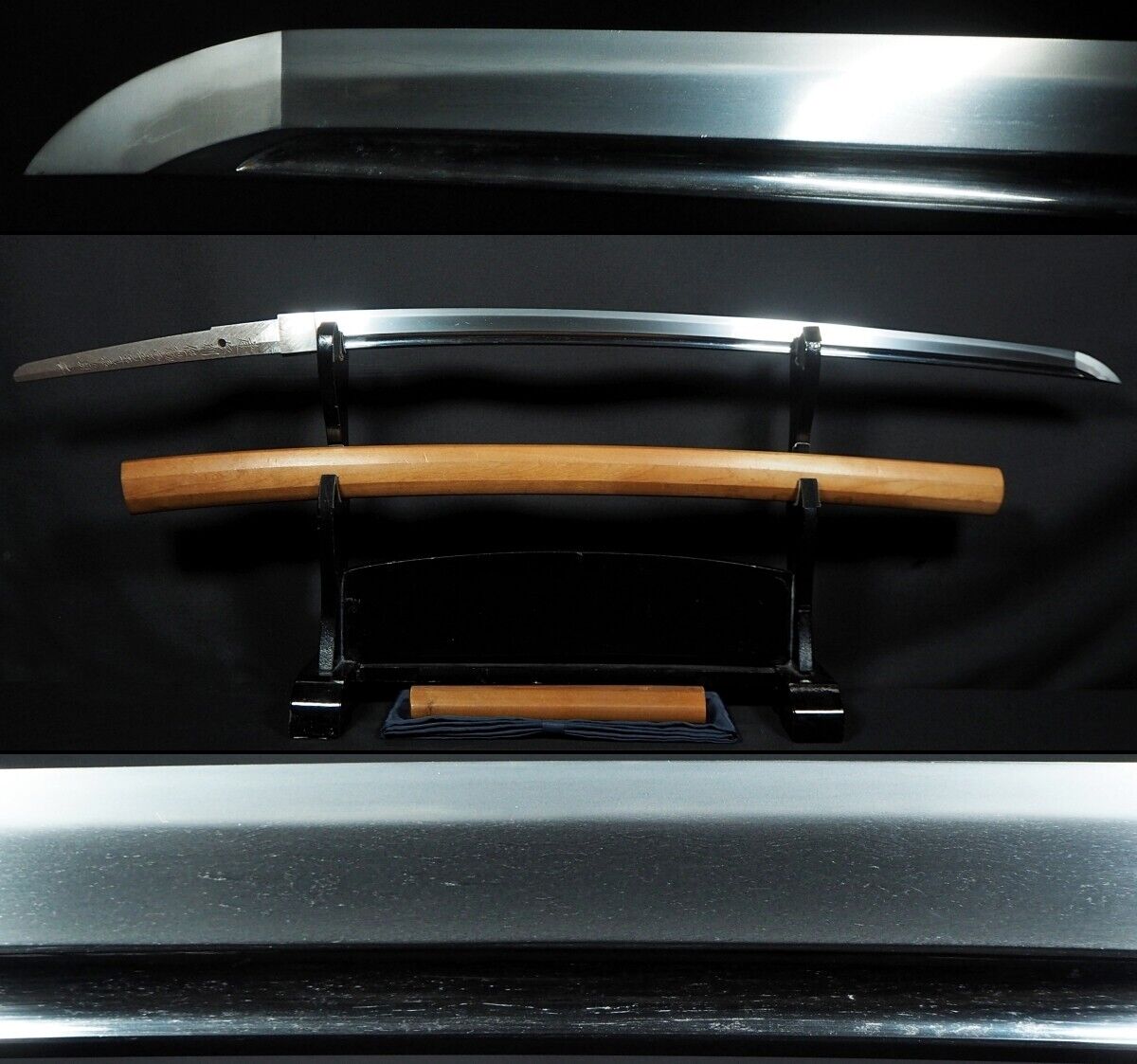 Japanese Sword Antique Wakizashi Shirasaya 善貞 Yoshisada 25.9 inc From JPN Katana