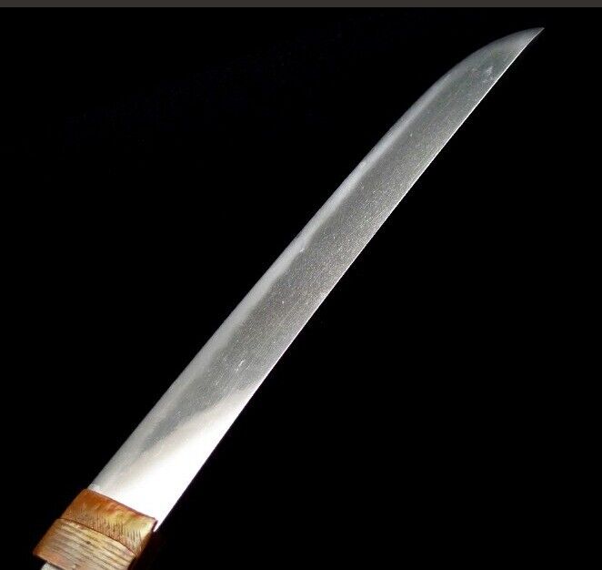 Japanese Sword Antique Tanto Shirasaya 俊光 Toshimitsu 8.3 inch From Japan Katana