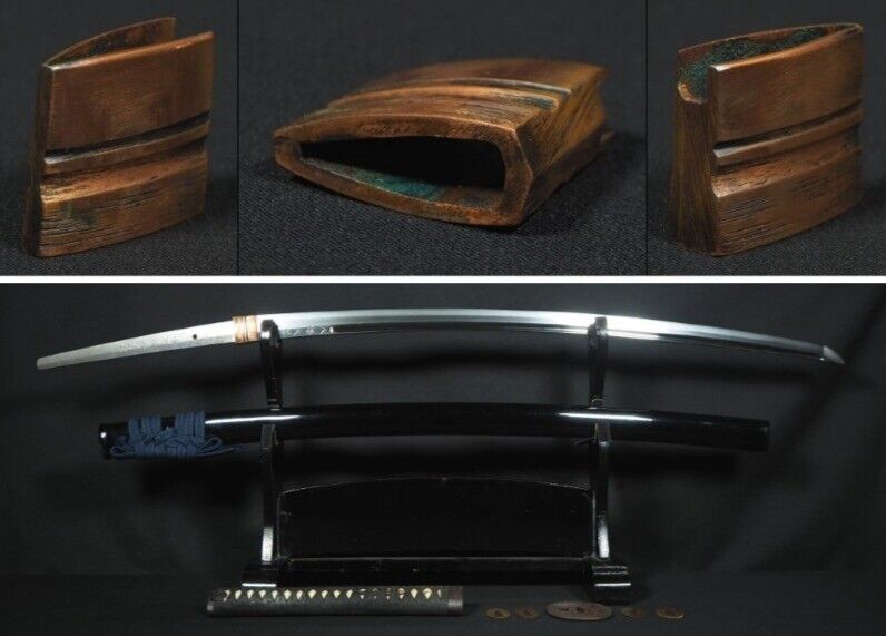 Japanese Sword Antique Wakizashi Koshirae 源安秀 Yasuhide 27.4 inch From JPN Katana