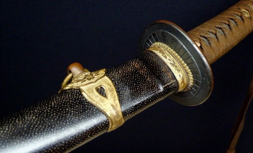 Japanese Sword Antique Wakizashi Koshirae 無銘 Mumei 23.7 inch From Japan Katana