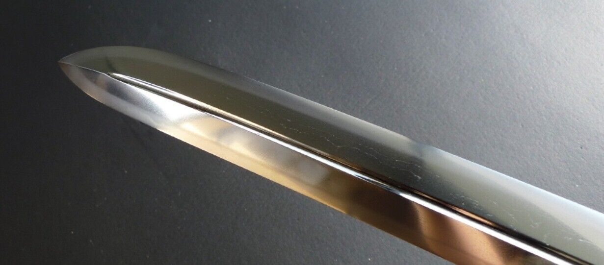 Japanese Sword Antique Wakizashi Shirasaya 兼秀 Kanehide 24.6 in From Japan Katana
